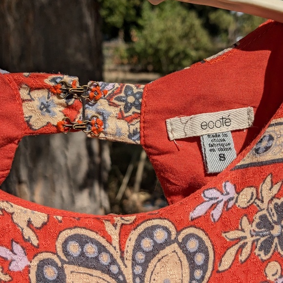 ecoté breezy and gorgeous floral minidress - Picture 6 of 14